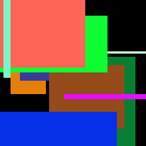 Blue Thermal Knife Knife Moustache