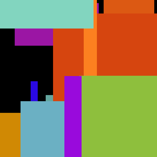 Violet Black Hair Water