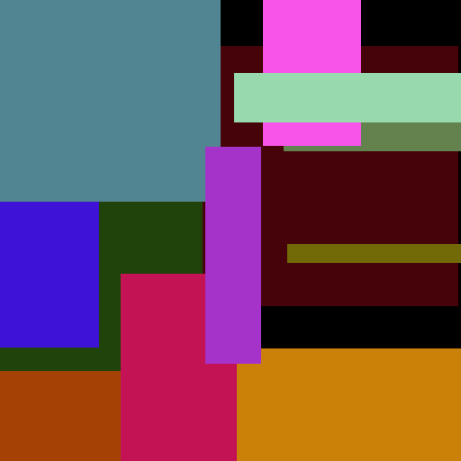 Plastic Brown Hot Pink